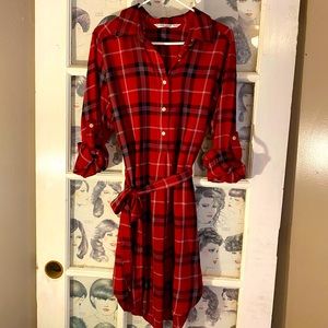Max Studio plaid dress